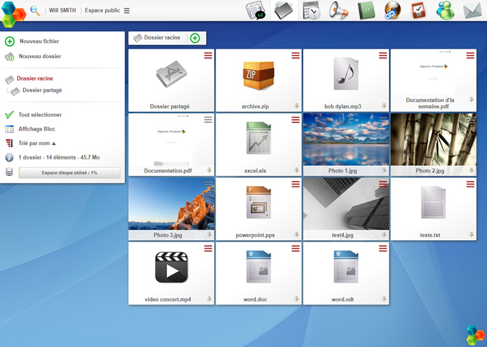 Agora Project capture ecran file