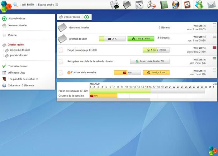 Agora Project capture ecran task